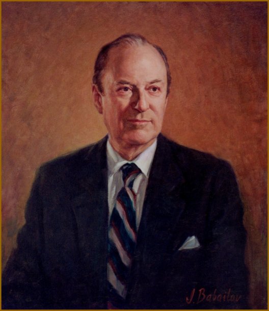 Corporate Portrait of Jack Reitman, by Igor Babailov, Collection: Reitmans Limited.