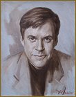Portrait of Bob Costas, by Igor Babailov