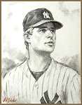 Portrait of Bucky Dent, New York Yankee
