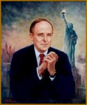 Portrait of Mayor Rudolph Giuliani, by Igor Babailov, New York City