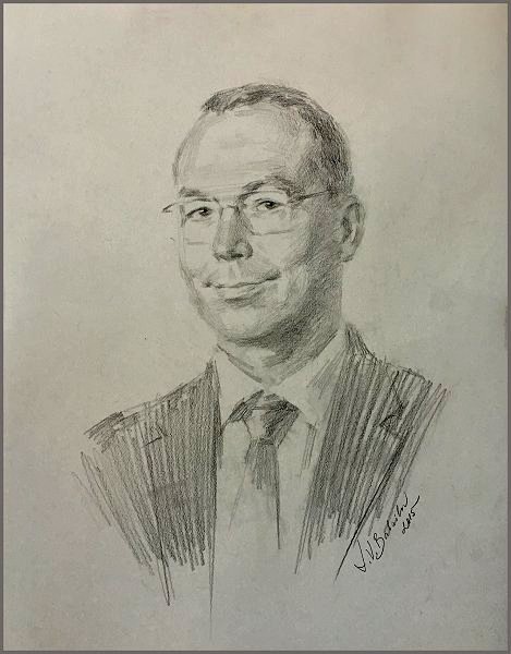 Portrait of Jeff Balser - Vanderbilt University, by Igor Babailov