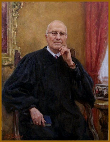 Official Oil Portrait of Judge Joseph P. Sullivan - Supreme Court of New York, Portraits of Judges by Igor Babailov