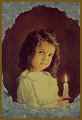With the candle, Portraits of Family & Children by Igor Babailov