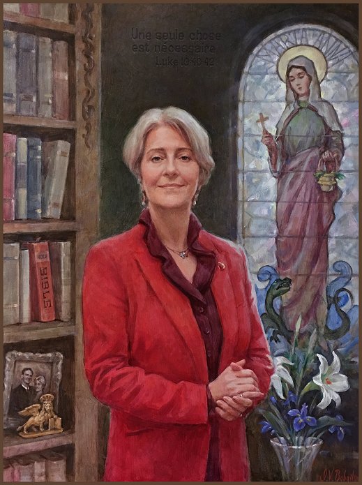 Martha-Ann Alito, portrait by Igor Babailov