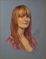 Portrait of Mary Kirby, Pastel Demo by Igor Babailov