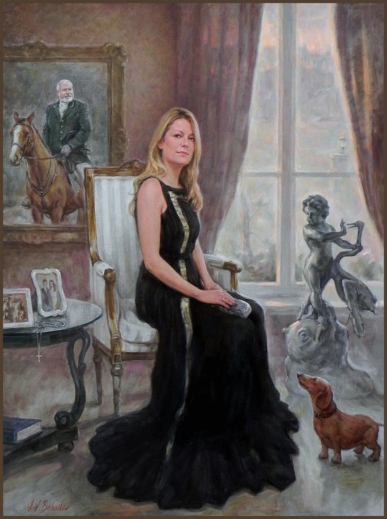 Portrait of Theresa Menefee, by Igor Babailov