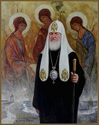 Portrait of Patriarch Kirill, by Igor Babailov