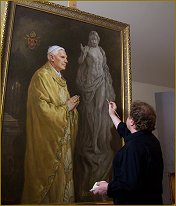 Official Portrait of Pope Benedict XVI, by Igor Babailov