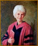 Portrait of Dr. Rebecca Stafford, University President, by Igor Babailov