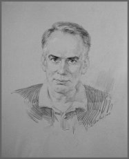 Senator Michael Pitfield, portrait by Igor Babailov