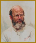 Portrait of Dr. Alan Sniderman, Edwards Professor, McGill University, by Igor Babailov