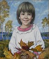 The Autumn Portrait, by Igor Babailov