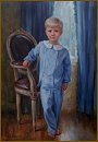 The Blue Boy, Wyatt Davidson, Montgomery, AL - Portraits of Family & Children by Igor Babailov