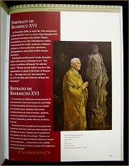 Vatican Splendors Catalogue - Igor Babailov, Portrait of Pope Benedict XVI 