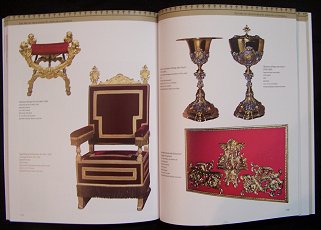 Faldstool of Pope Pius IX, Papal Throne of Pope Pius XI; Chalice, Paten and Ciborium of Pope John Paul II