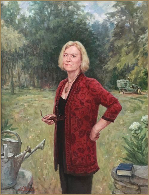 Portrait of Kaye LaFollette, by Igor Babailov