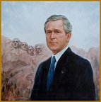 Portrait of President George W. Bush, by Igor Babailov